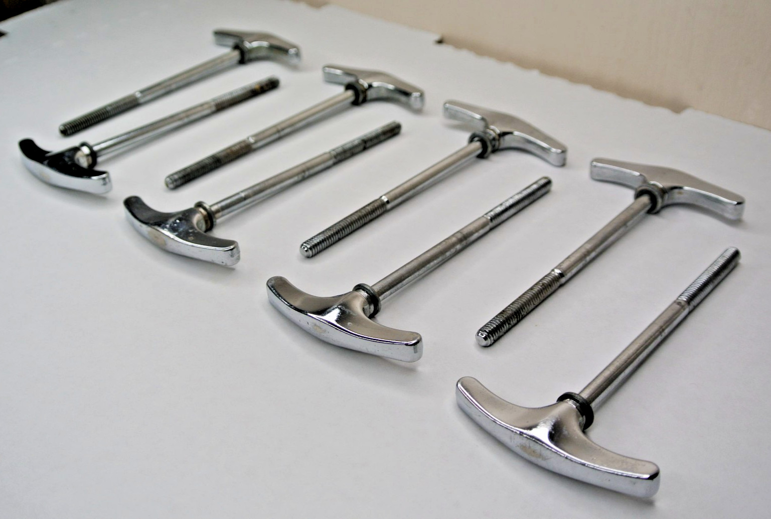 SET OF 8 70s/80s LUDWIG CLASSIC TENSION RODS ONLY for YOUR BASS DRUM! L753