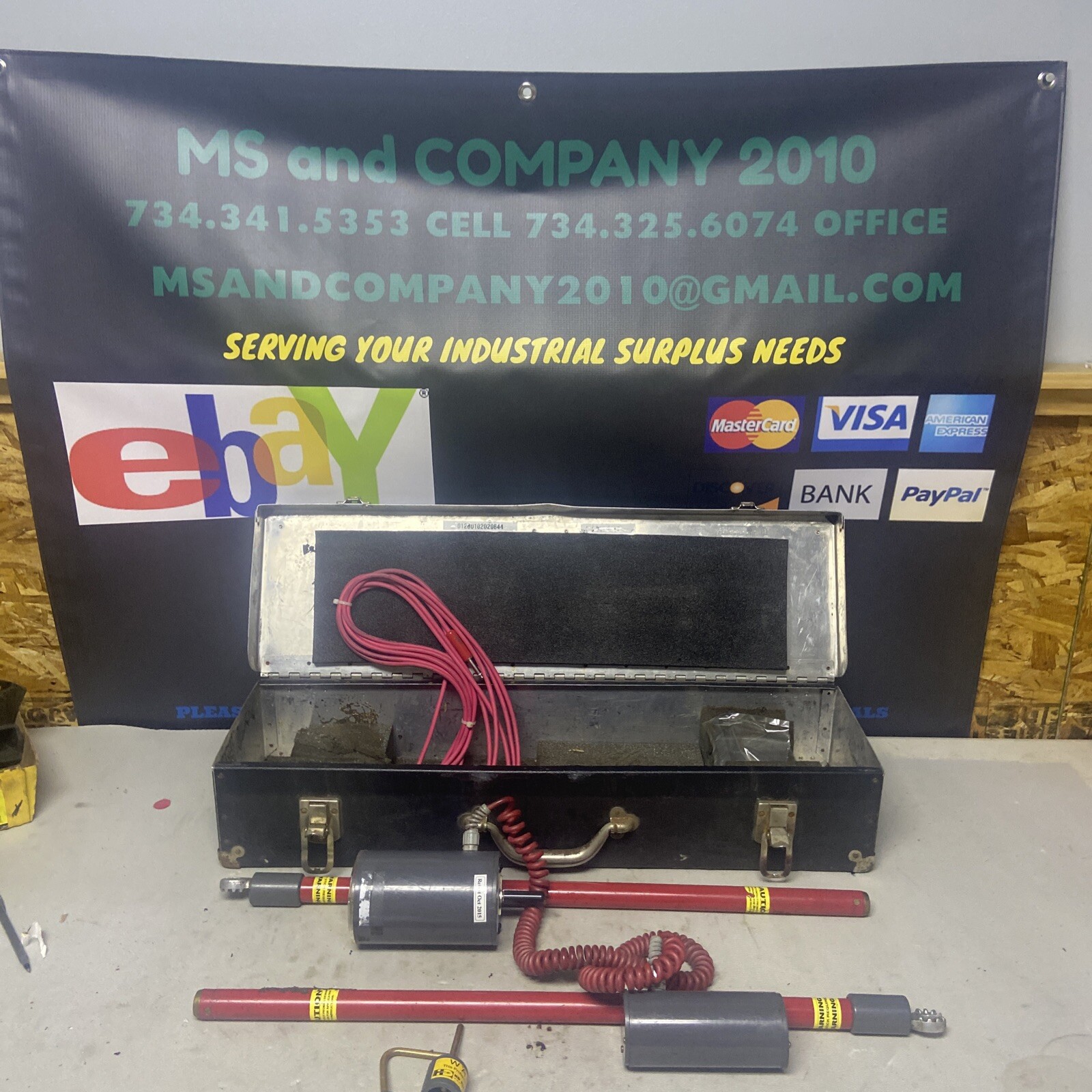 HD ELECTRIC COMPANY MARK I VOLTMETER 0-15 Kilovolts MODEL DECO MK I