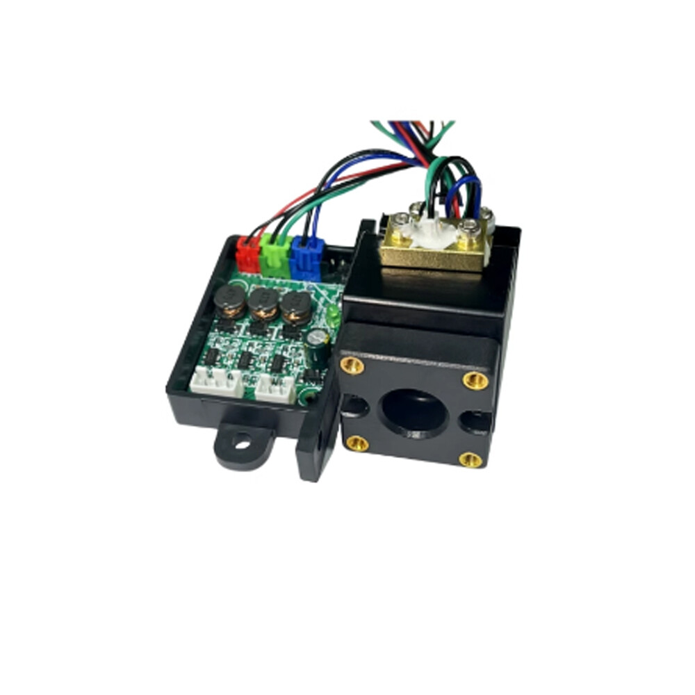 200mW Yellow Laser Synthesis Gold Light Source Research Detection Laser Module