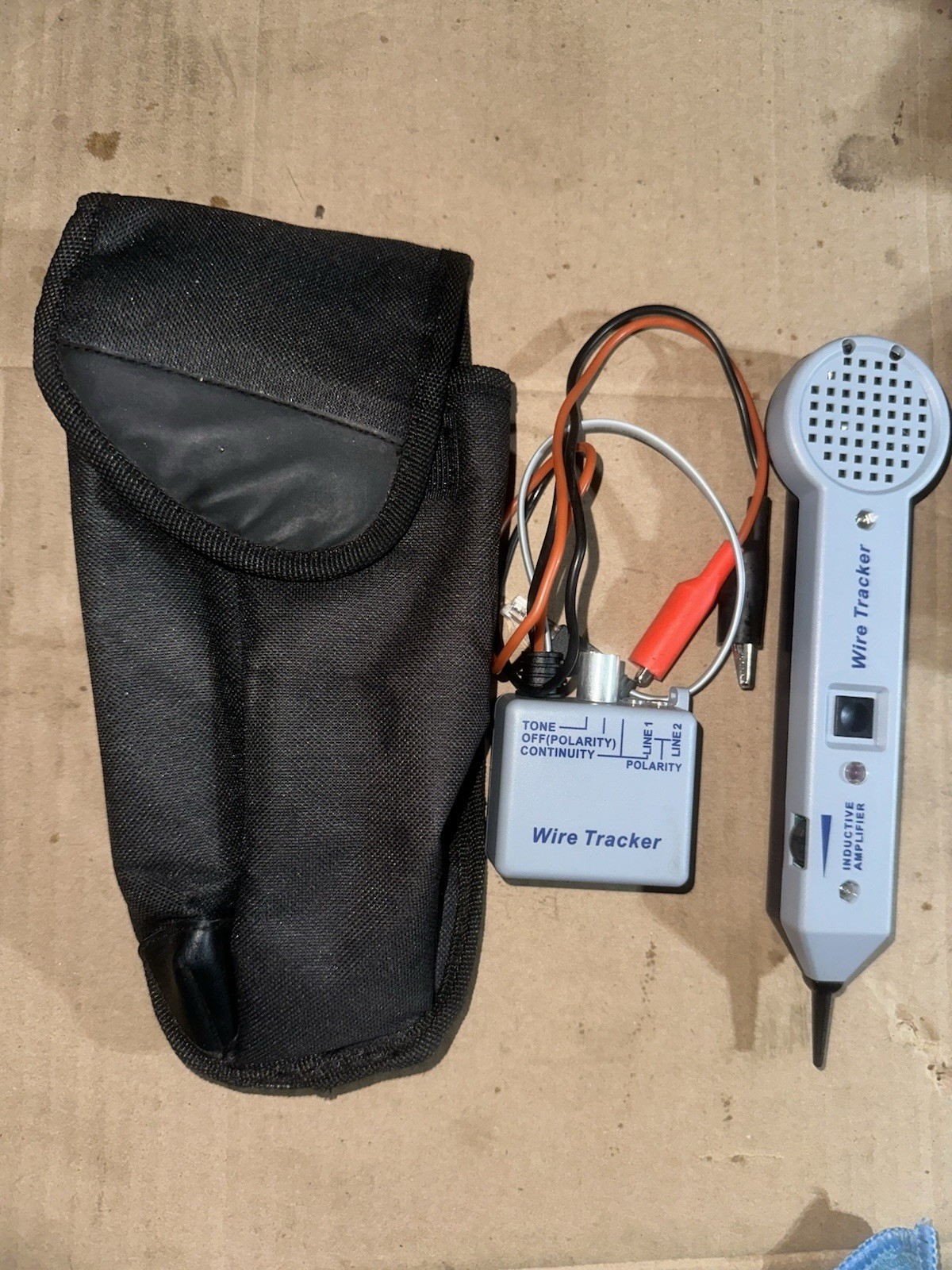 Inductive Amplifier Network Cable Tester Wire Tracker Toner Tone Generator 200EP