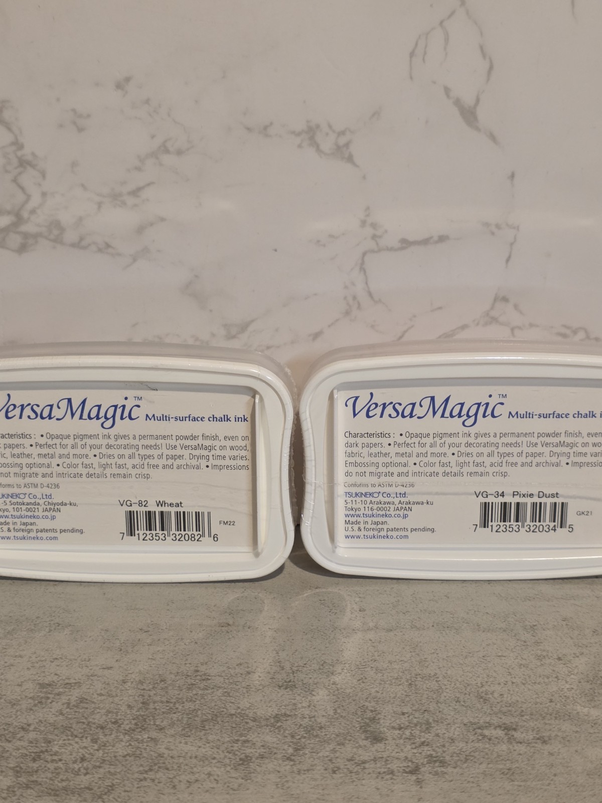 ARCHIVAL VERSAMAGIC Surface Chalk Pad Bundle Wheat And PIXIE Dust Brand New