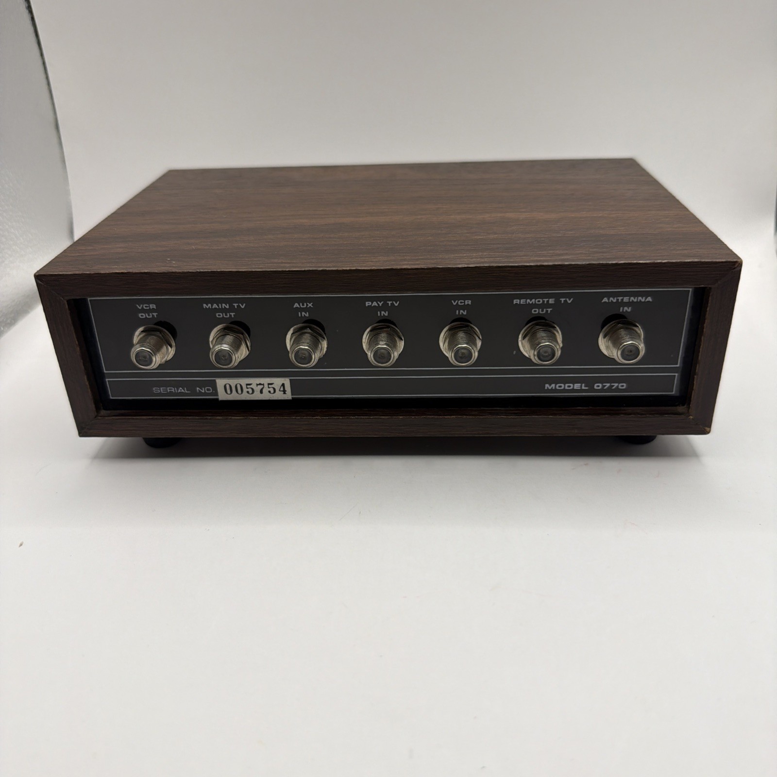 Vintage Channel Master Video Control Center - MODEL 0770