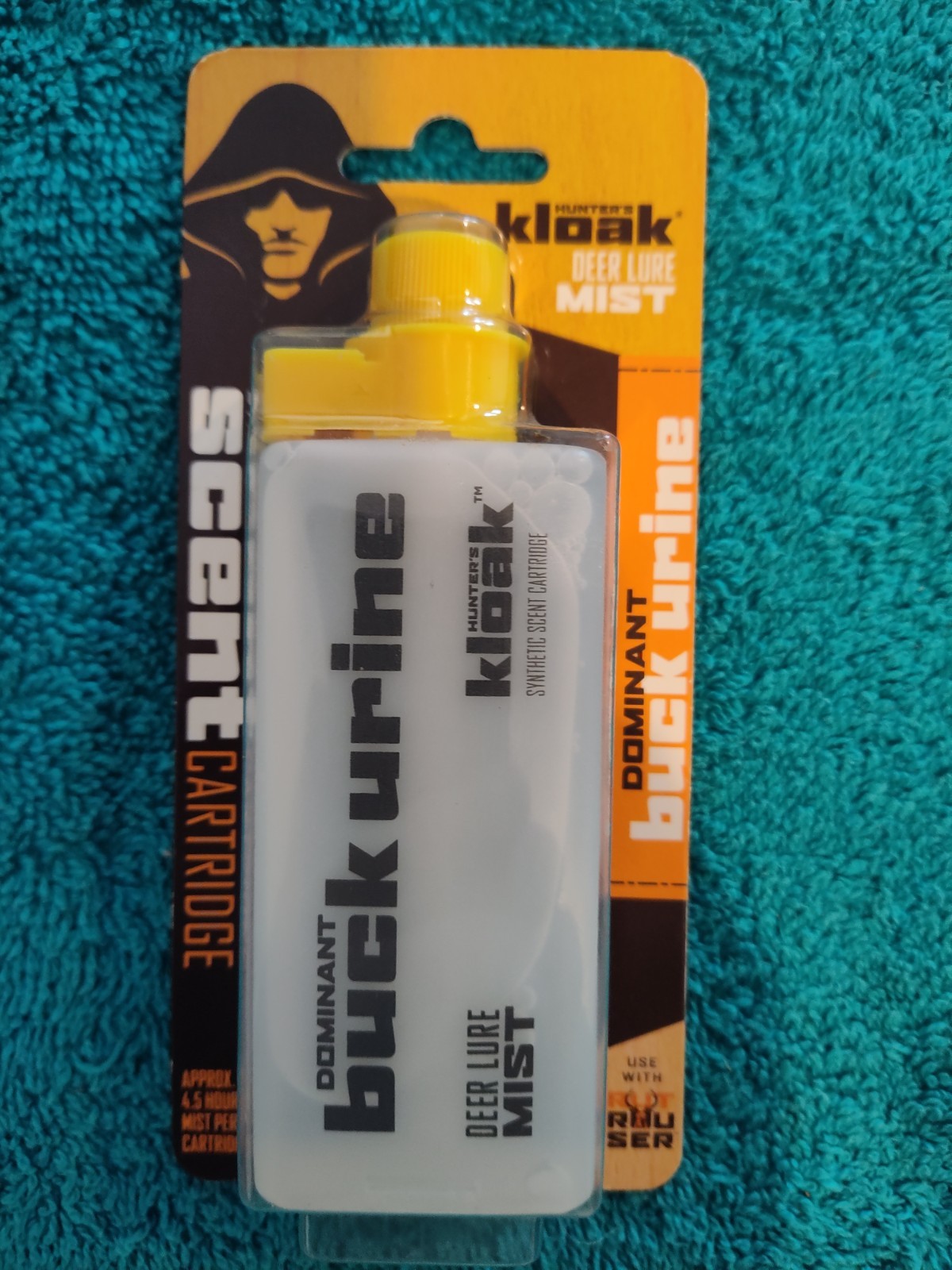Hunter's Kloak Dominant Buck Urine scent cartridge 2.5 Fl oz. NEW factory sealed
