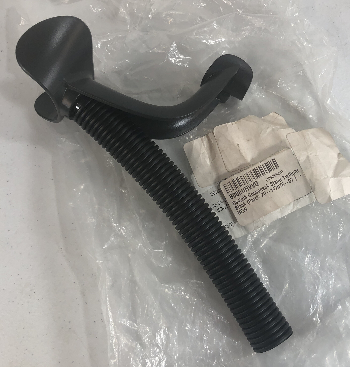 Zebra 20-147076-07 Handheld Scanner Goose Neck Stand Replacement Part for DS4208
