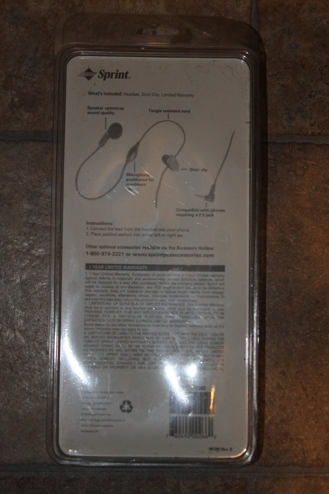 rare Sprint PCS headset, new in box - never opened