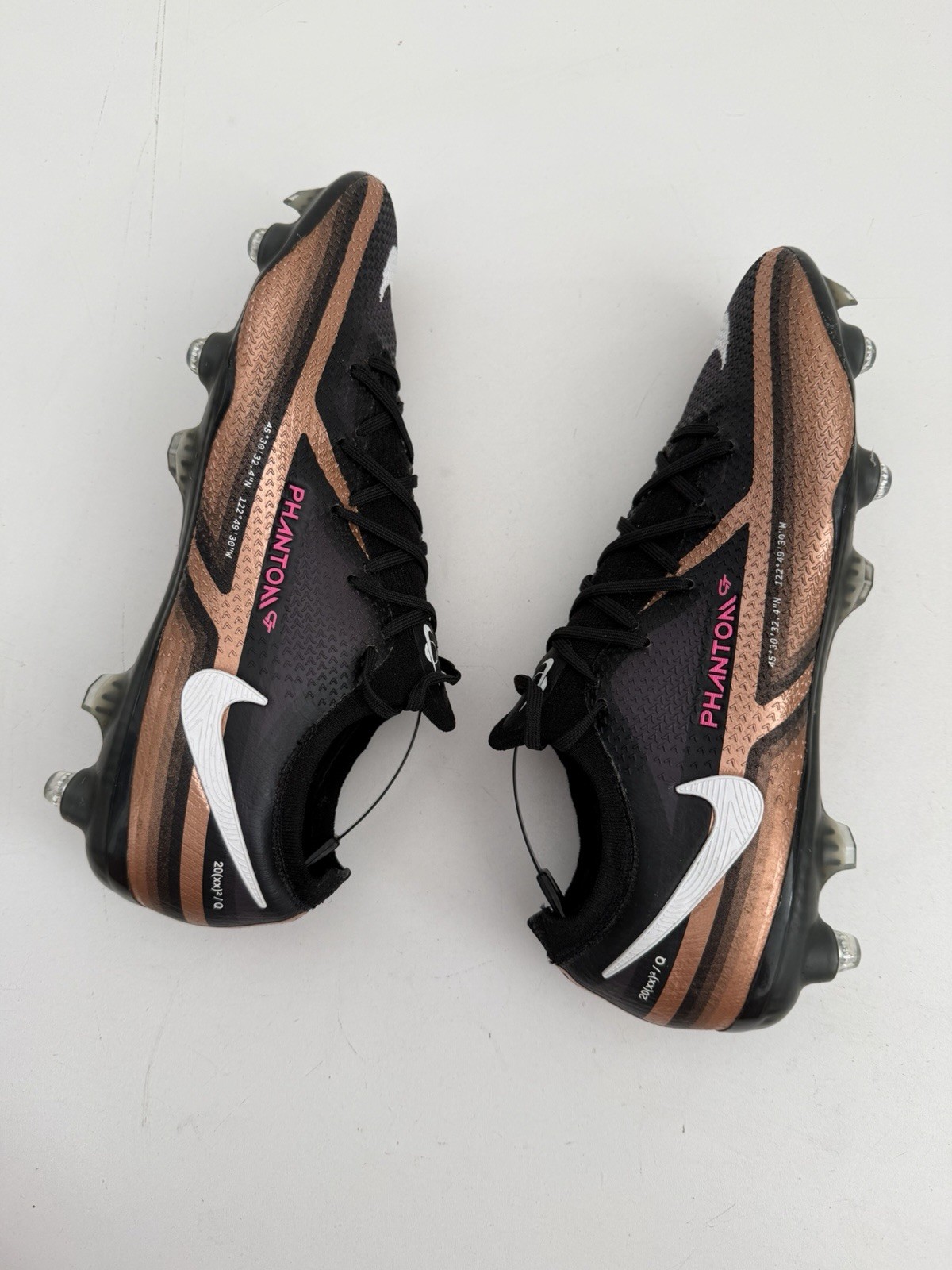 Nike Phantom GT2 Elite Football Shoes DR5956-810 Gold Black Football Cleats