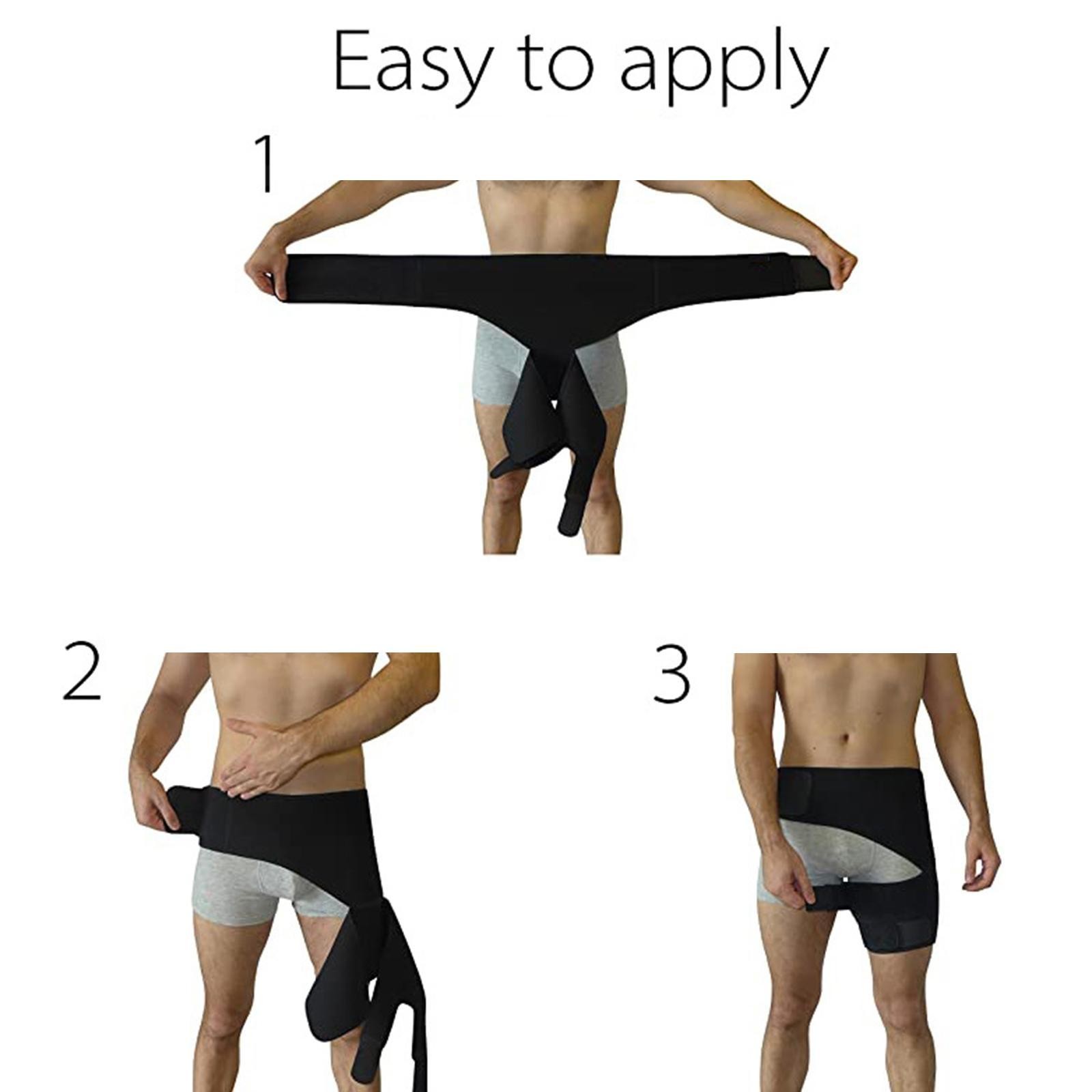 Groin Hip Brace Belt Support Compression Wrap for Hamstring Pain Relief