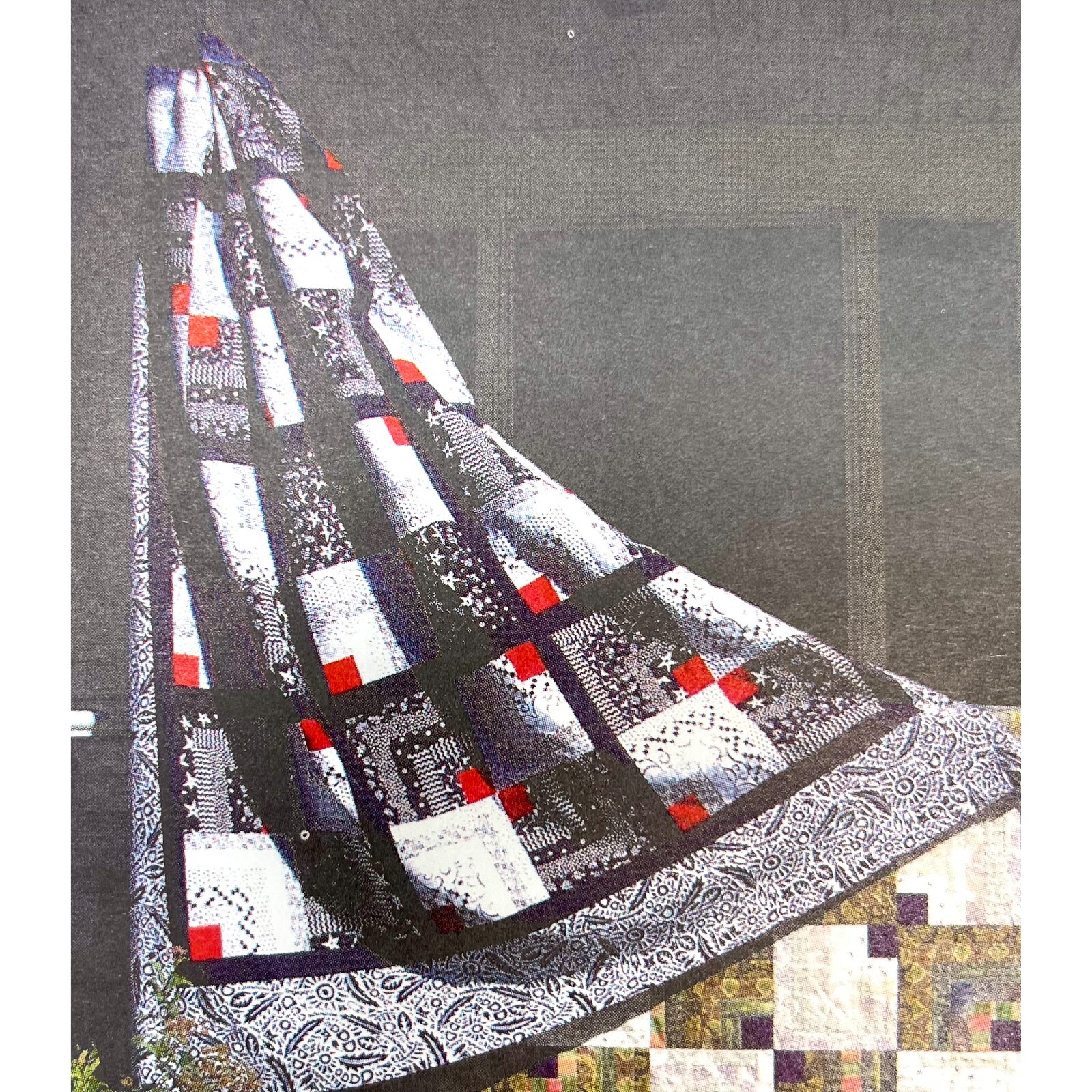 Shadows Quilt Pattern MD18 by Marlous Designs Makes 2 Sizes Fat Quarter Friendly
