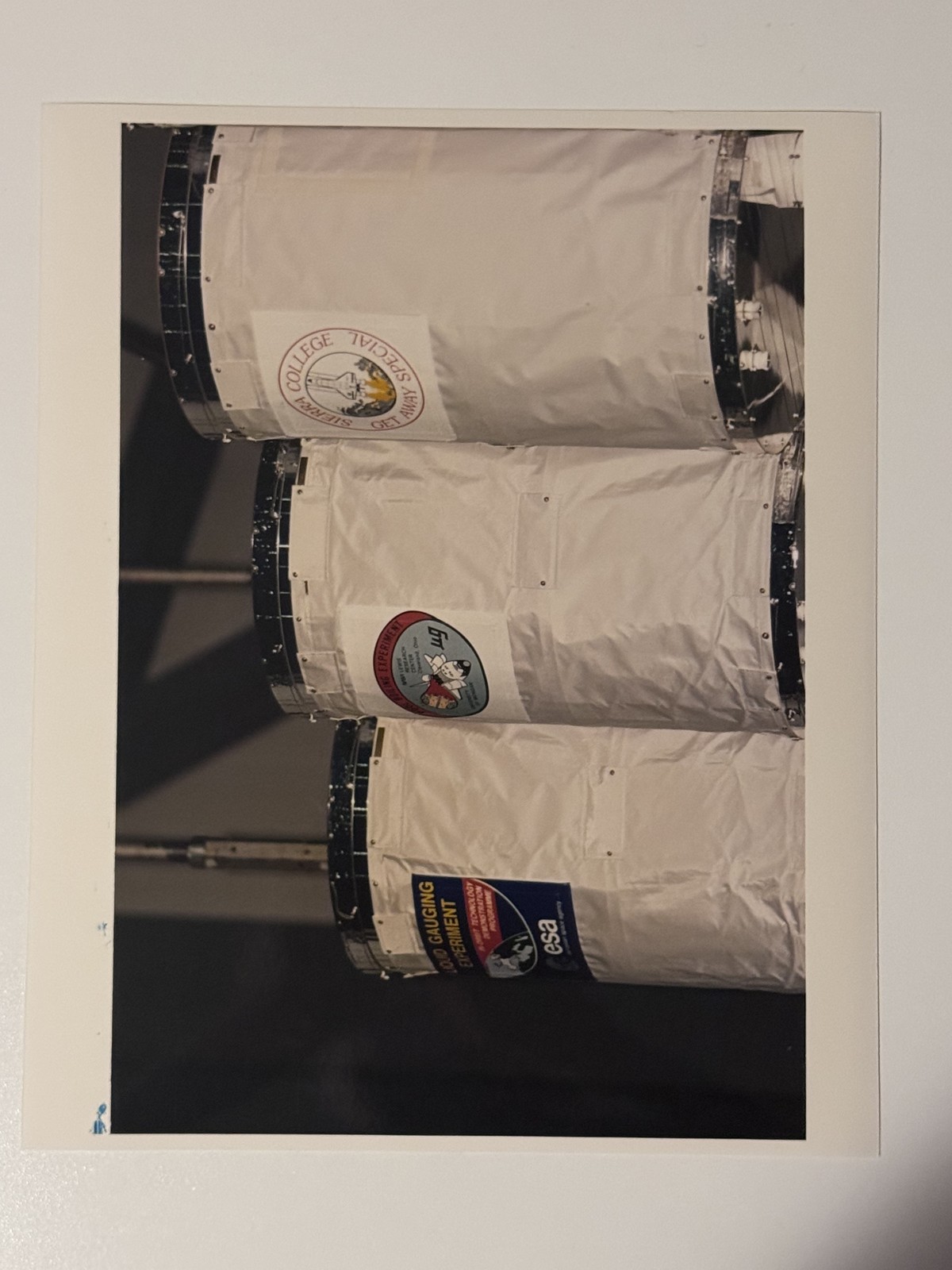 NASA STS-57 Payload Canisters Preflight Processing In Endeavour 2 Press Photo