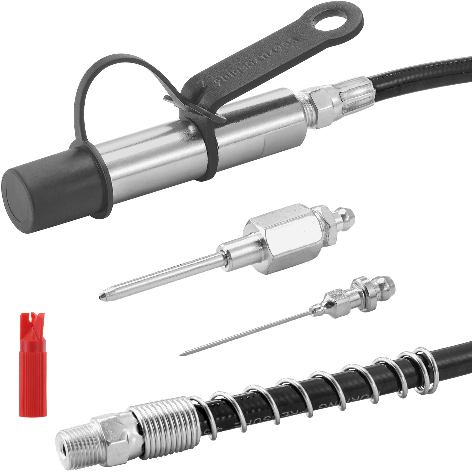 VEVOR Grease Gun Coupler High Pressure Quick Release Lock Oil Nozzle 10000 PSI