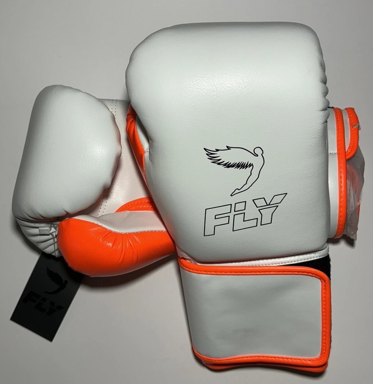 FLY Superloop X 14oz Gloves - White/Orange - 100% Original Brand New