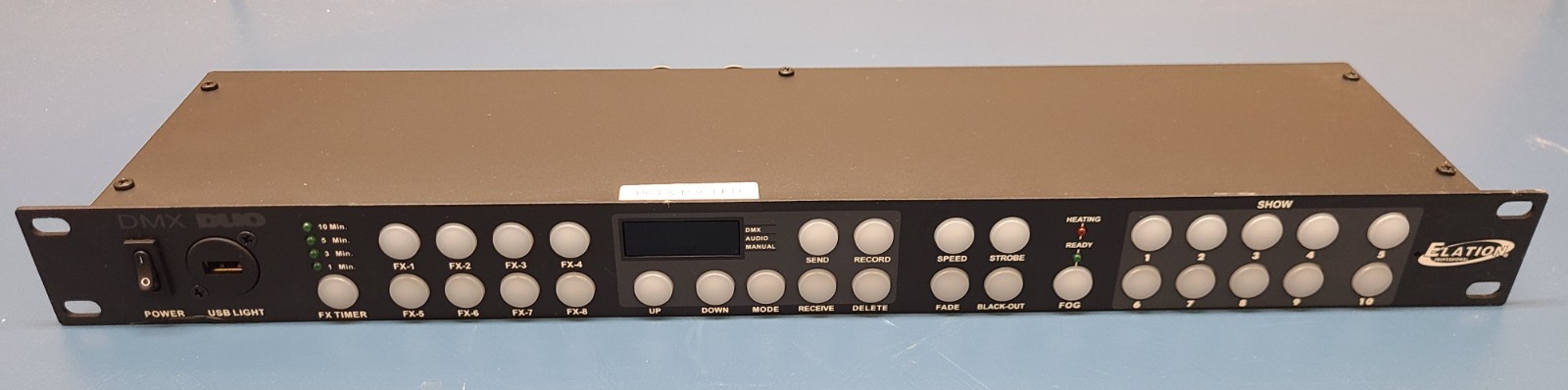 ELATION DMX DUO Light Control and Recorder Controller Without Power Charger