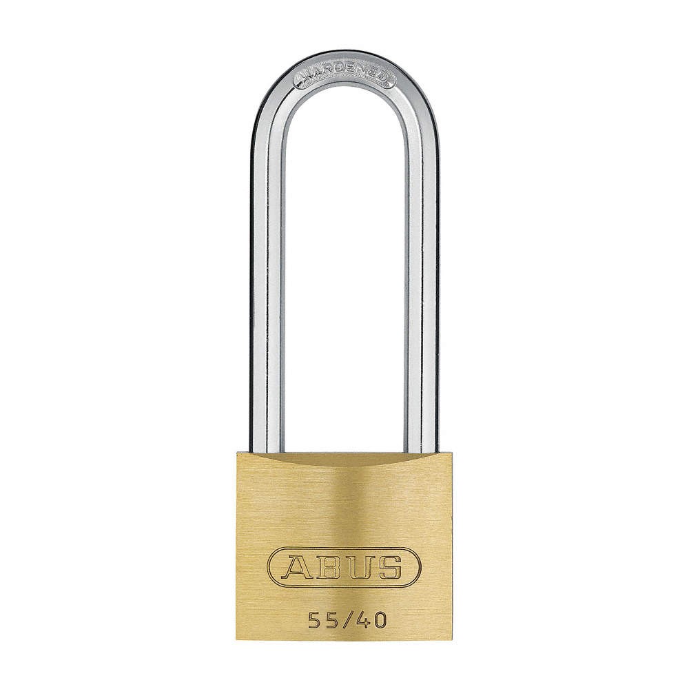ABUS 55HB/40-63 KA Keyed Padlock, 53/64 in,Rectangle,Gold 14J892