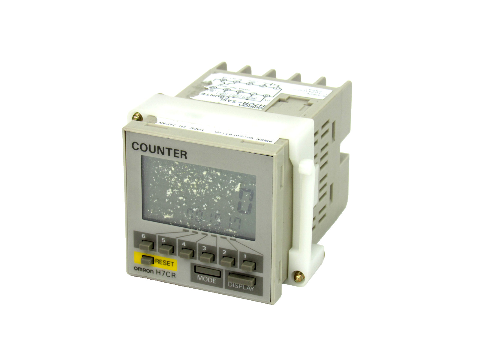 Omron H7CR-SASL Digital Counter, 6-Digit, Non-Backlit, 12-24V DC