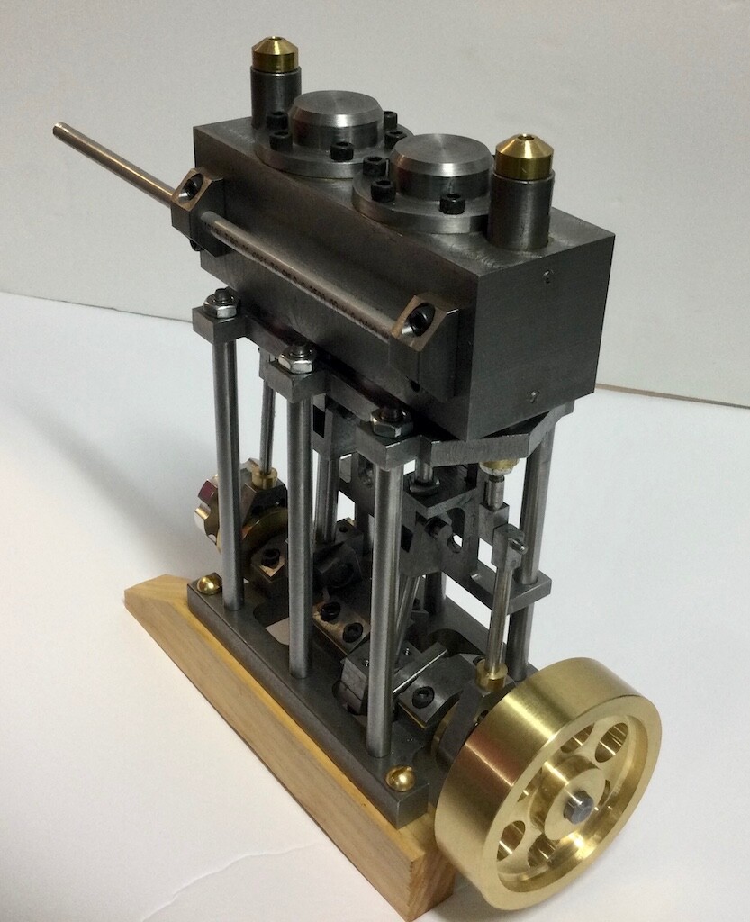 Steam Engine PLAN SET Model Marine lathe mill CNC metal DIY project 
