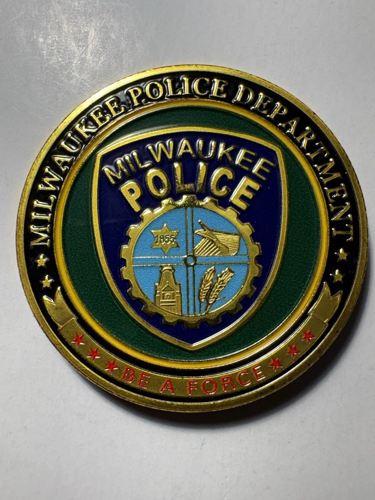 Milwaukee Police Challenge Coin