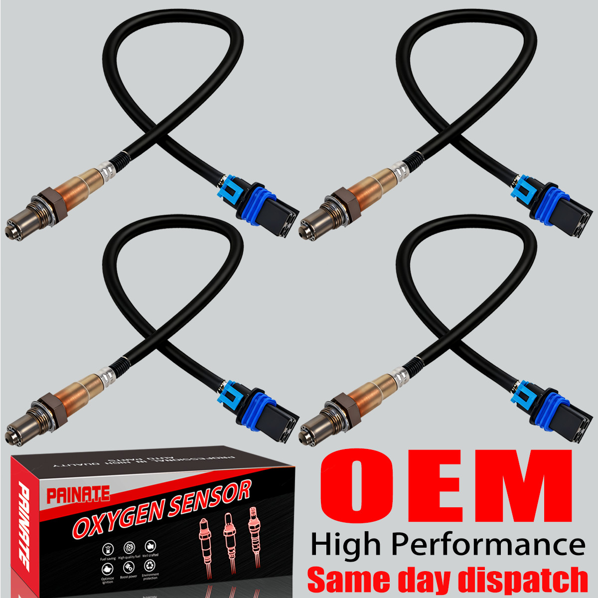 4PCS Brand OEM Up & Downstream Oxygen O2 Sensor For Chevy GMC Cadillac 234-4818