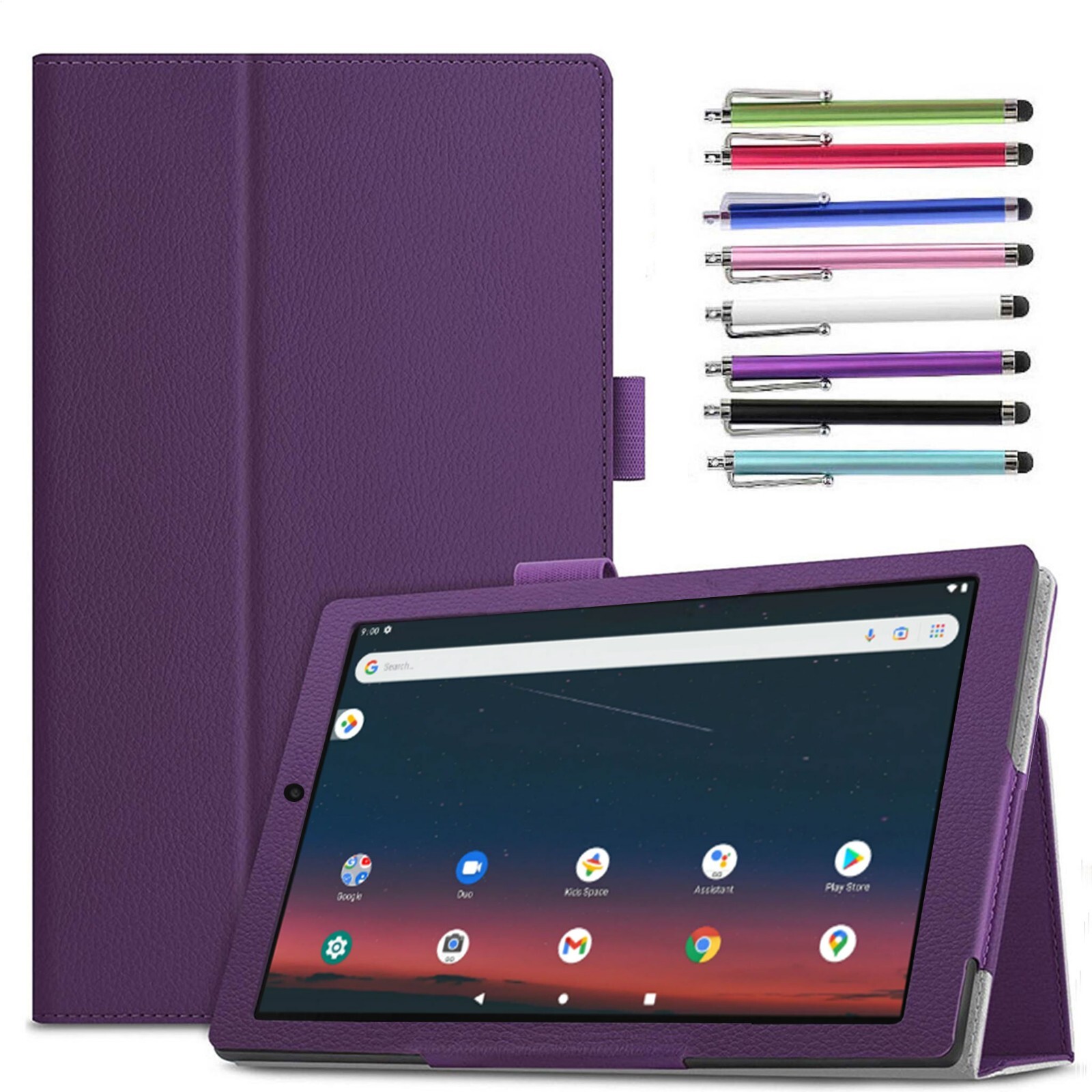 For Onn 7" 8" 10.1" 11" 12.1 Inch Tablet 2024/2023/2022 Case Folding Stand Cover