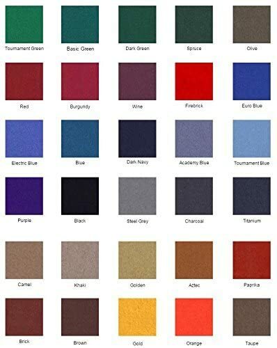 8 FT ProLine Classic 303 Teflon Spruce - POOL TABLE CLOTH