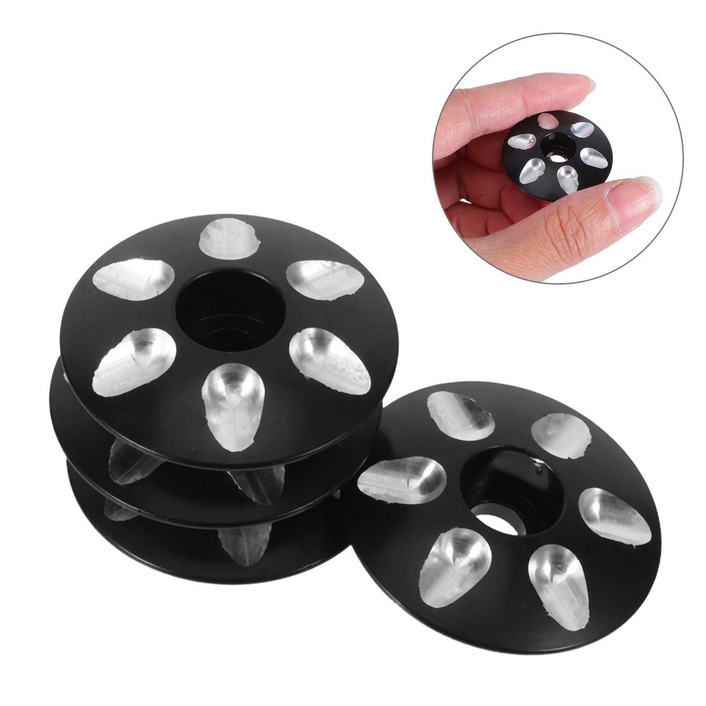 4 Pcs Mountain Bike Headset Cover Bicycle Aluminum Cap Front Stem Fork