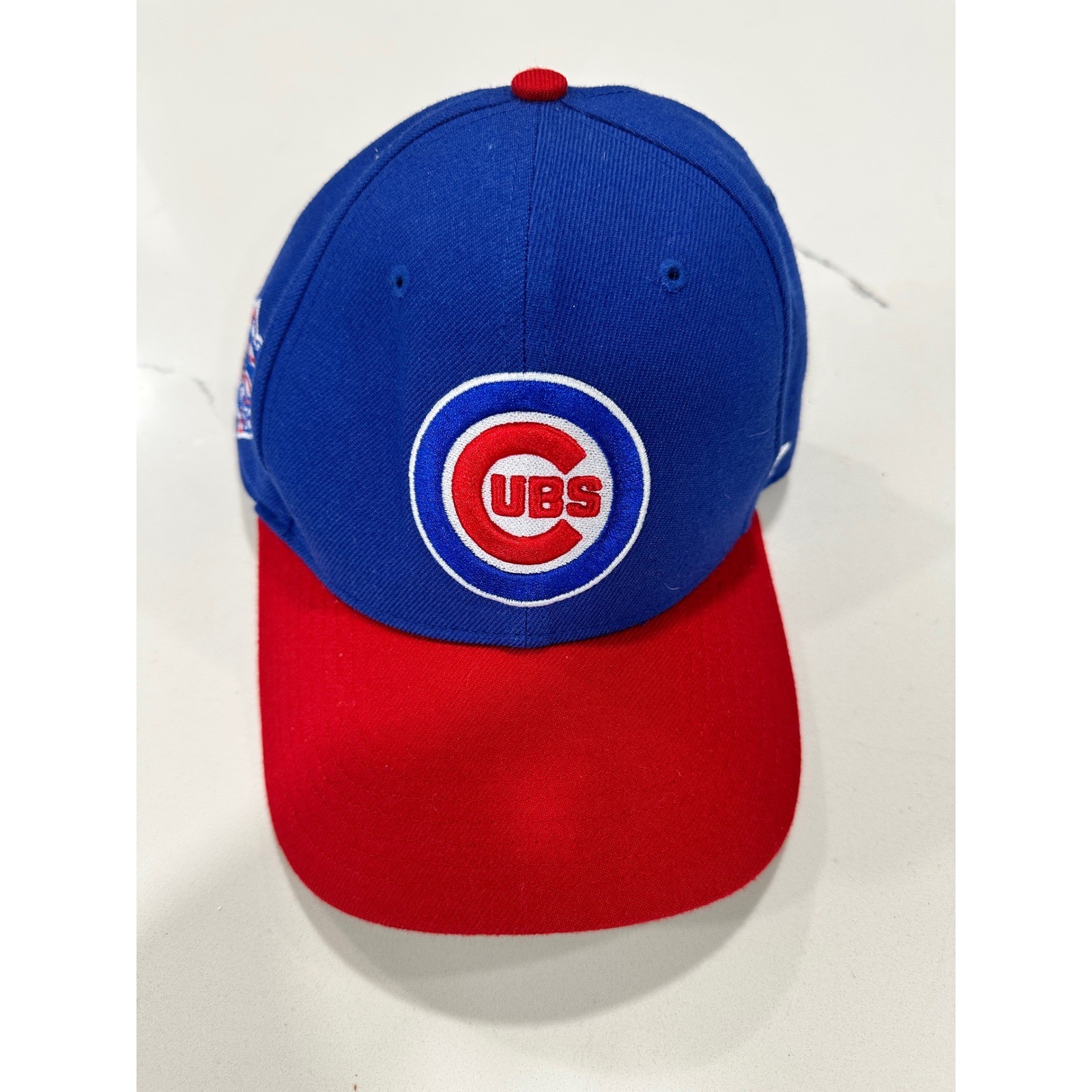 47 Brand Chicago Cubs Hat Adjustable Baseball Cap MLB Red Blue