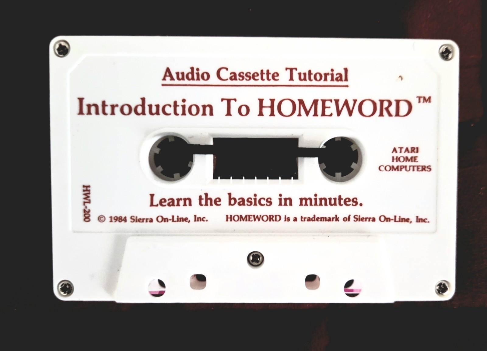 Sierra On-Line HomeWord Word Processor System Complete for Atari Home Computers