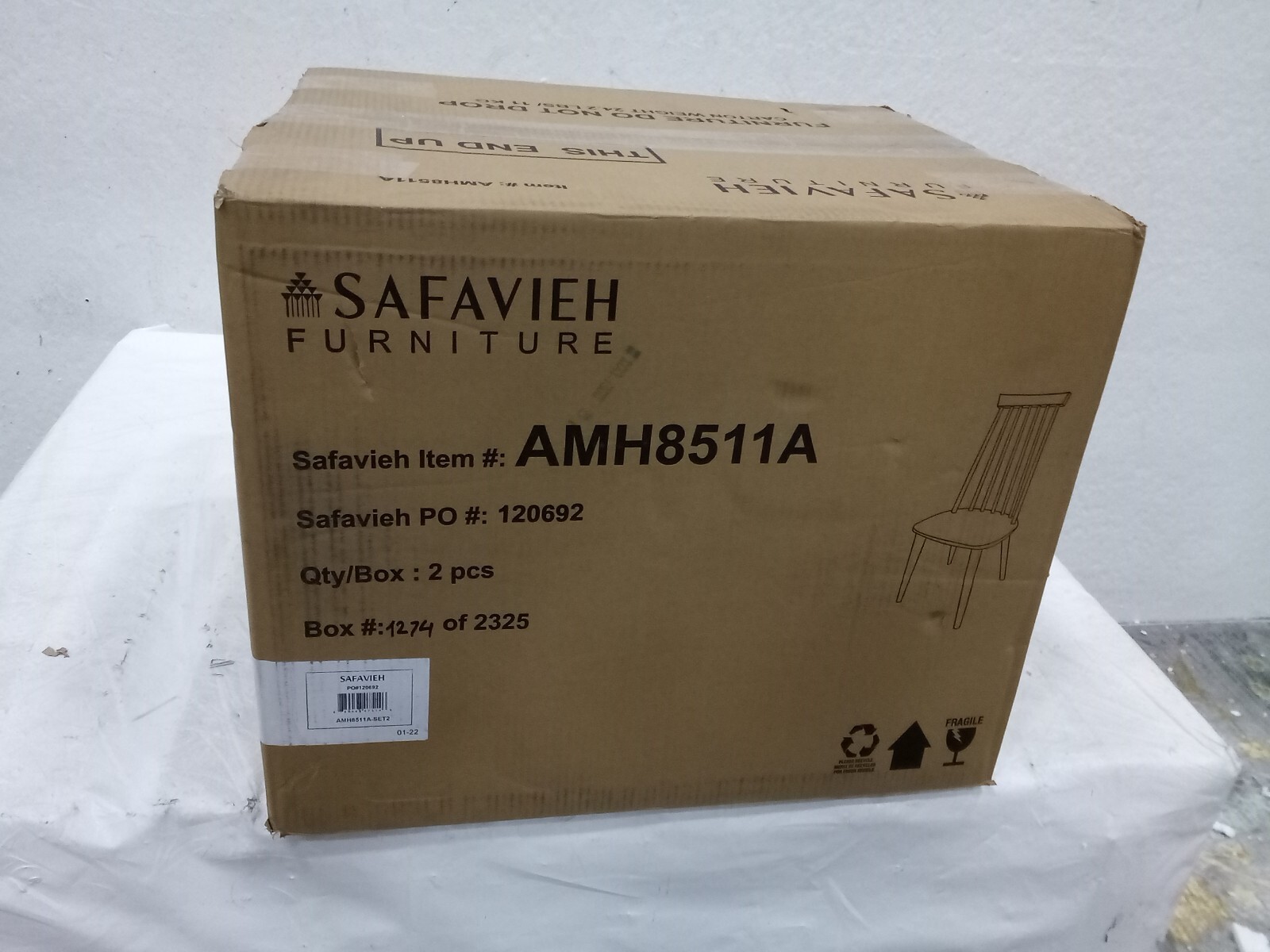 Safavieh Burris Side Chair, Reduced Price 2172714451 AMH8511A-SET2