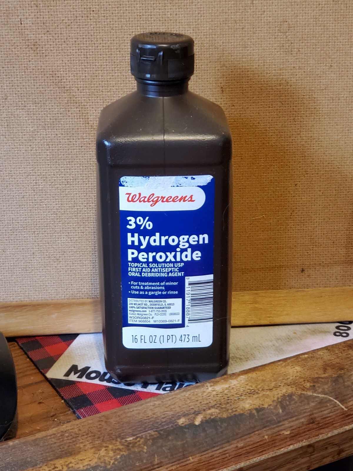 (EXP 05/25) Hydrogen Peroxide 3% USP First Aid Antiseptic 16 oz.