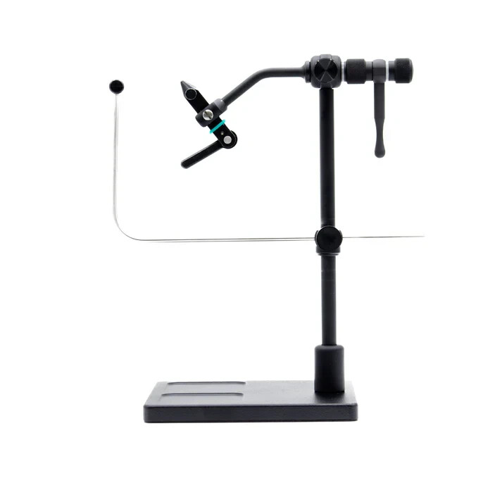 RENZETTI TRAVELER 2300 TRUE ROTARY FLY TYING CAM VISE PEDESTAL BASE LEFT HANDED