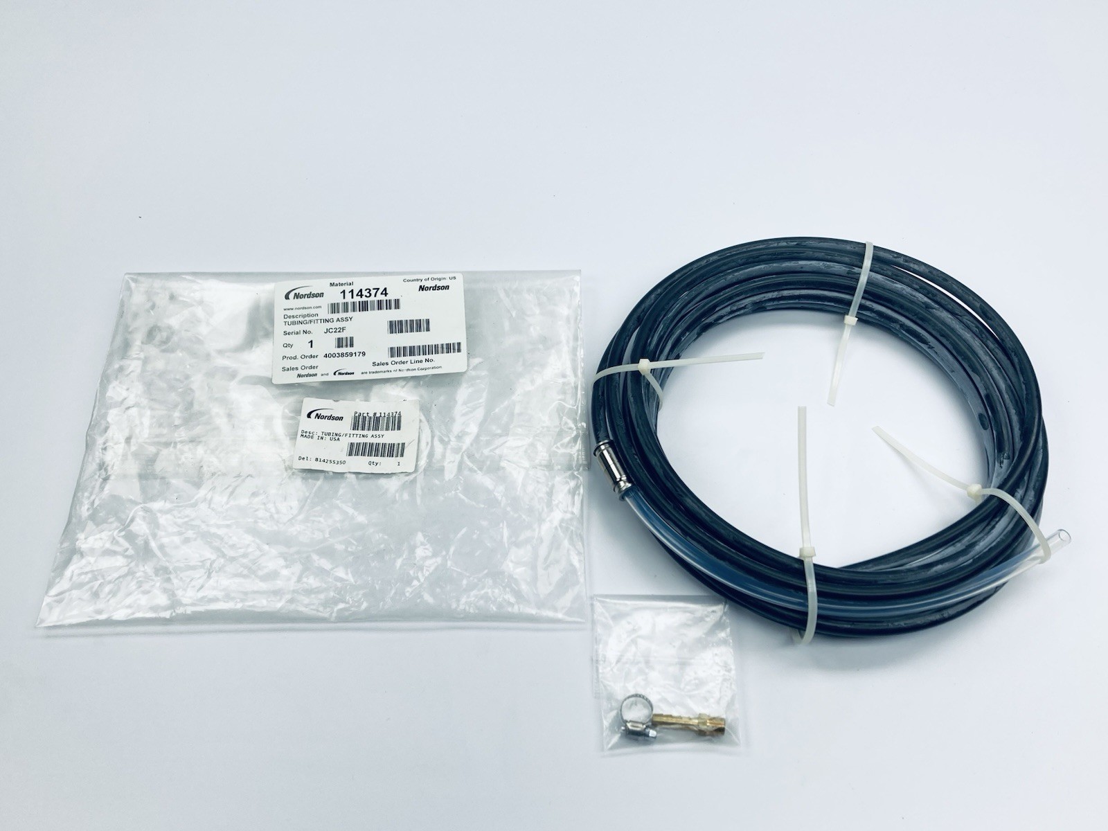 NORDSON 114374 / TIA11B-DUZ01070 Tubing Assembly For Hot Glue Dispensing Machine