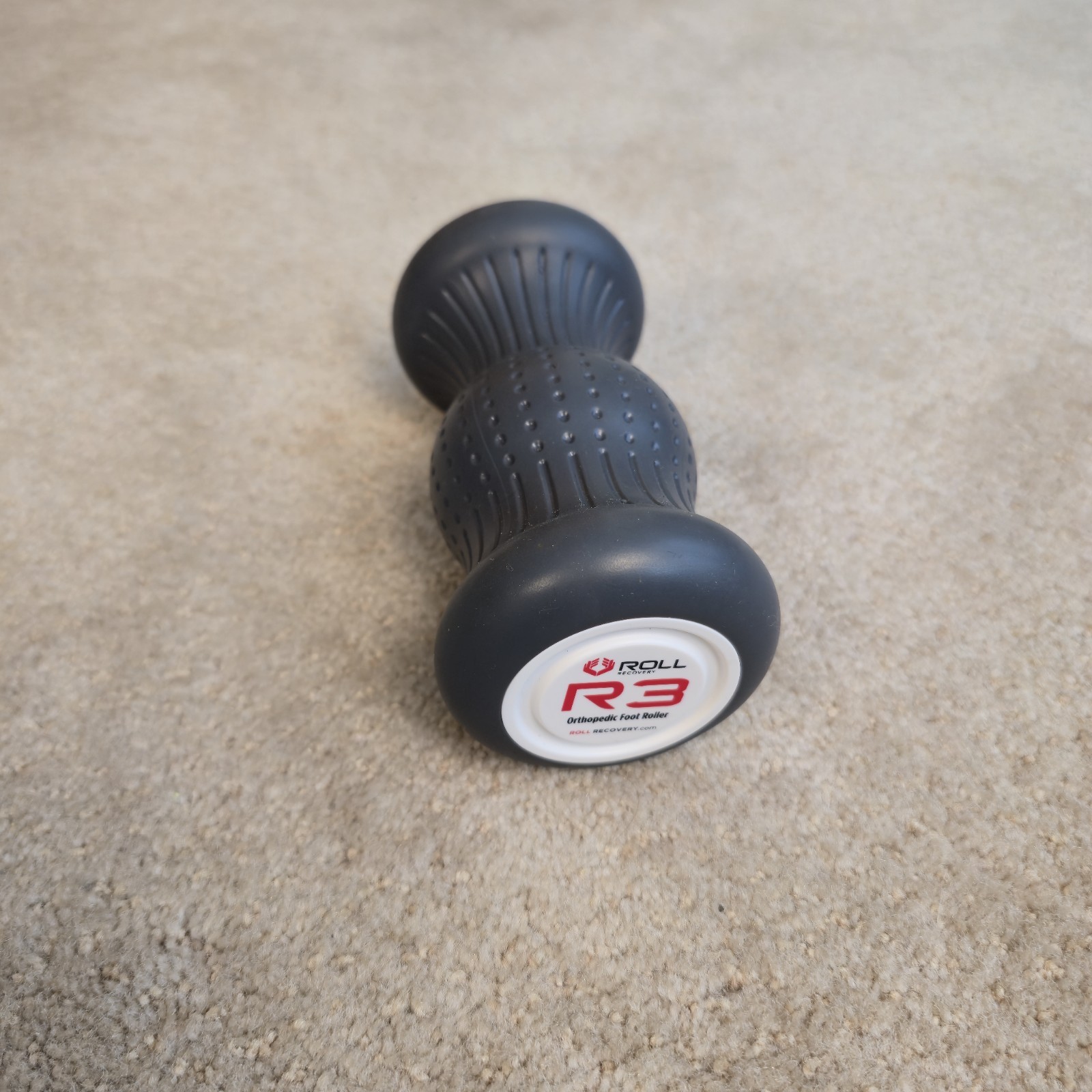 Roll Recovery R3 Orthopedic Foot Roller Massage Body Roller Rose-Gray-Black