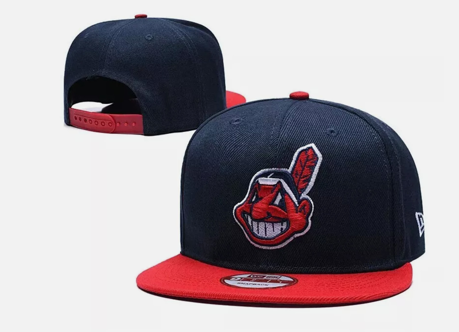 Cleveland Indians Wahoo Adjustable Snapback Baseball Sport Hat, little default