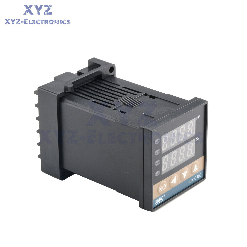 REX-C100 Relay Solid-state SSR Temperature Controller Thermostat K-Type Input