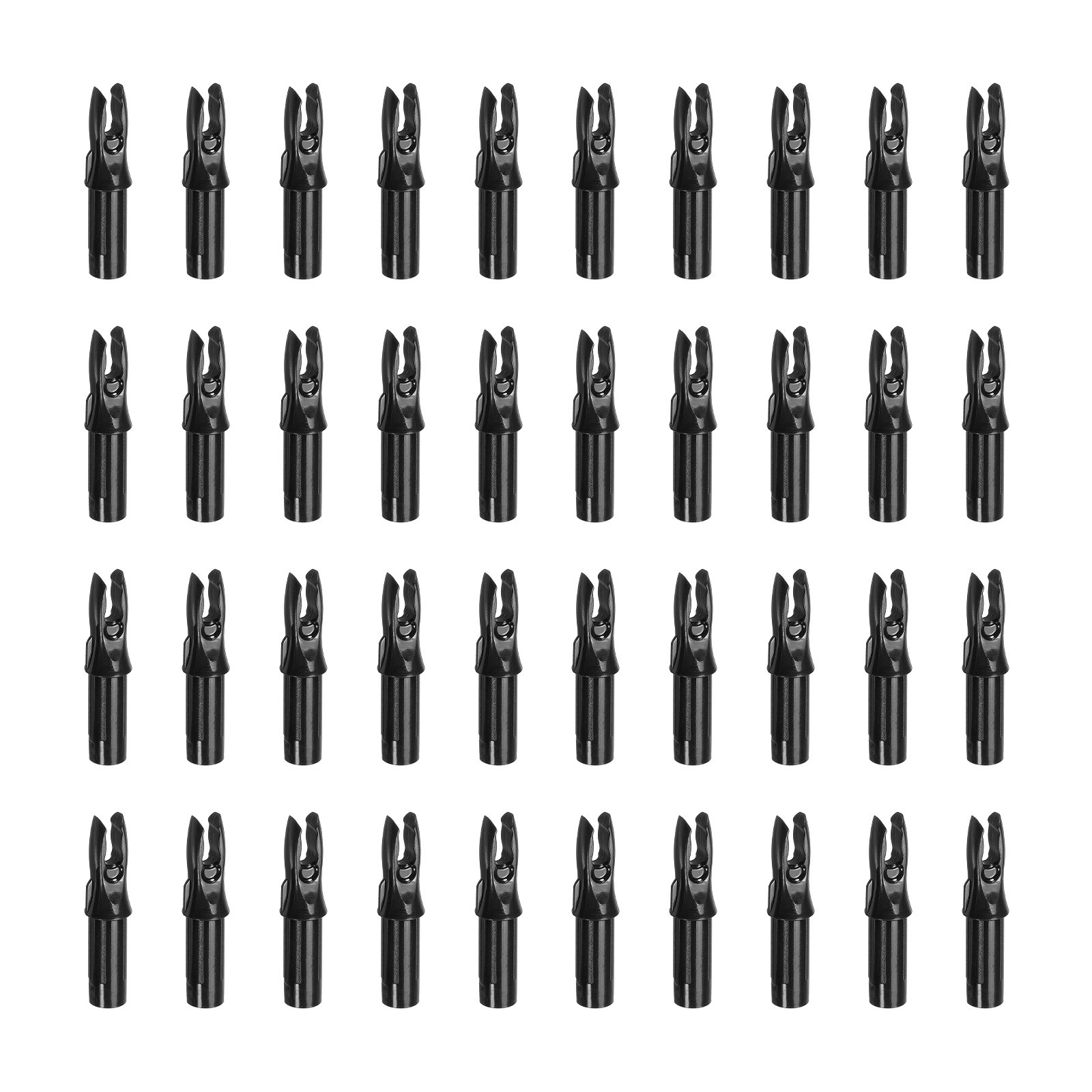 Cocca Arrow 6.2mm 0.244",40pcs for Shooting, Black