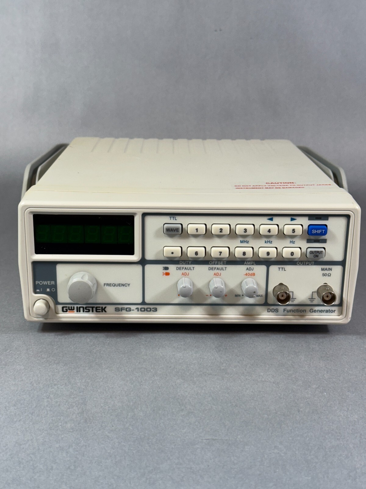 Instek SFG-1003 DDS Function Generator, 3 MHz