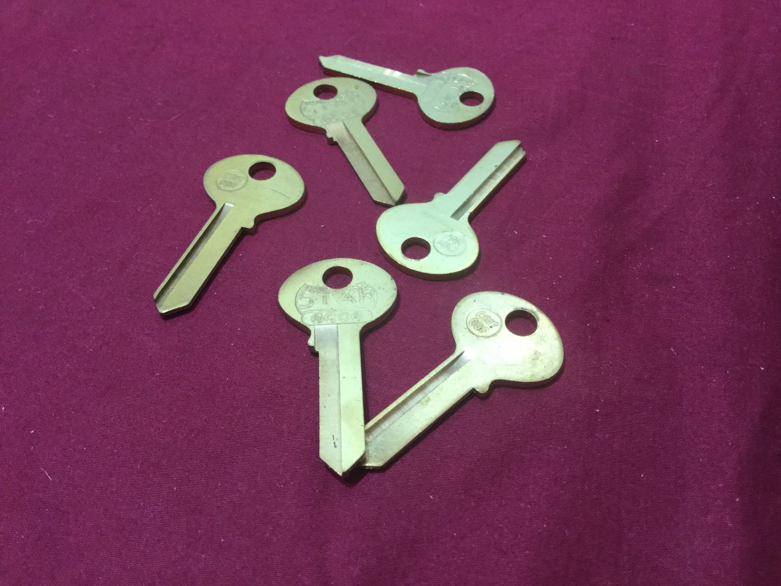 Corbin by Star CO17 Key Blanks, Set of 6 - Locksmith