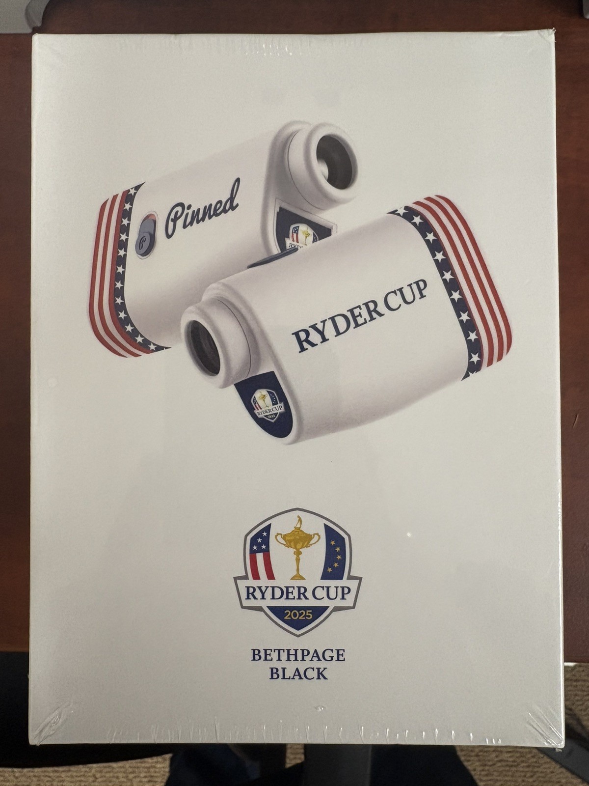 Pinned the Prism Slope Golf Rangefinder (Ryder Cup Special Edition) -Brand New