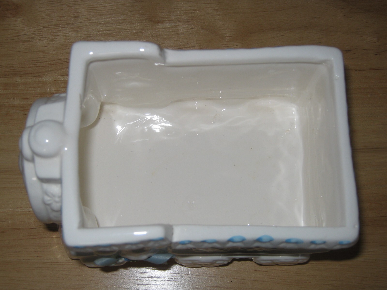 Baby Train Nursery Planter with Bear and Bunny