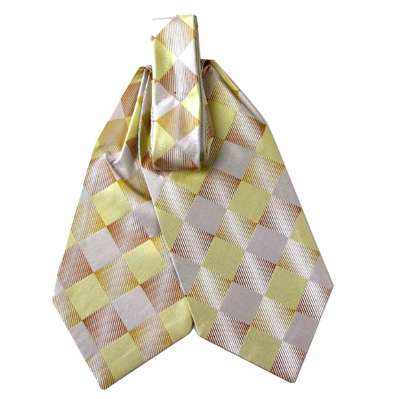 Men's 100% Silk Ascot Cravat Tie Formals Proms Weddings