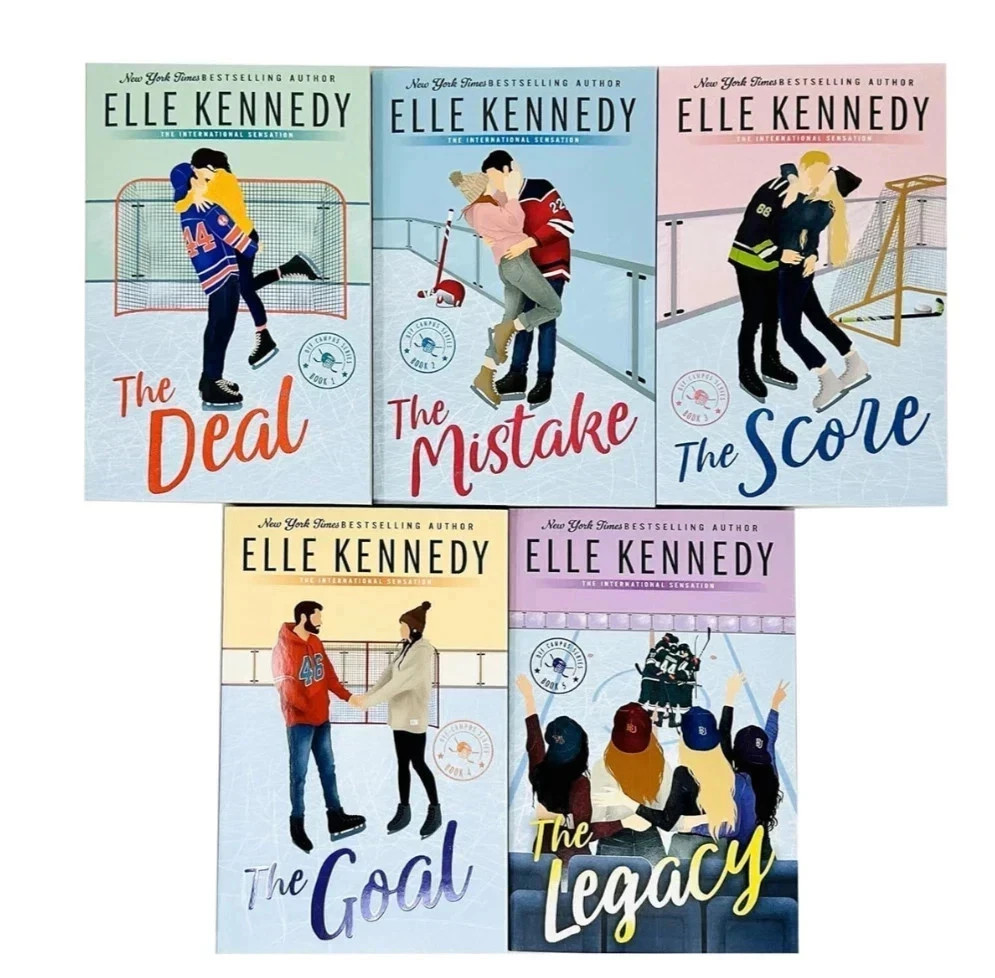 The off Campus 5 set by Elle Kennedy Paperback New Book usa stock