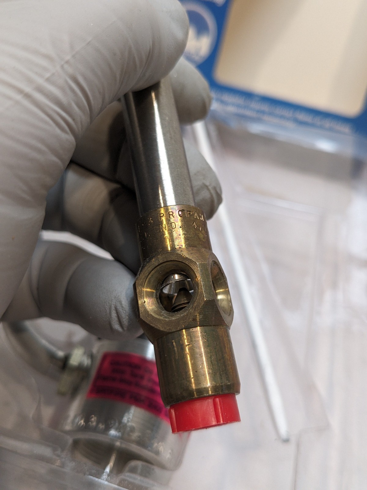 Spitfire 401-01 Self Contained Brazing Torch Automatic Propane Gas Regulator