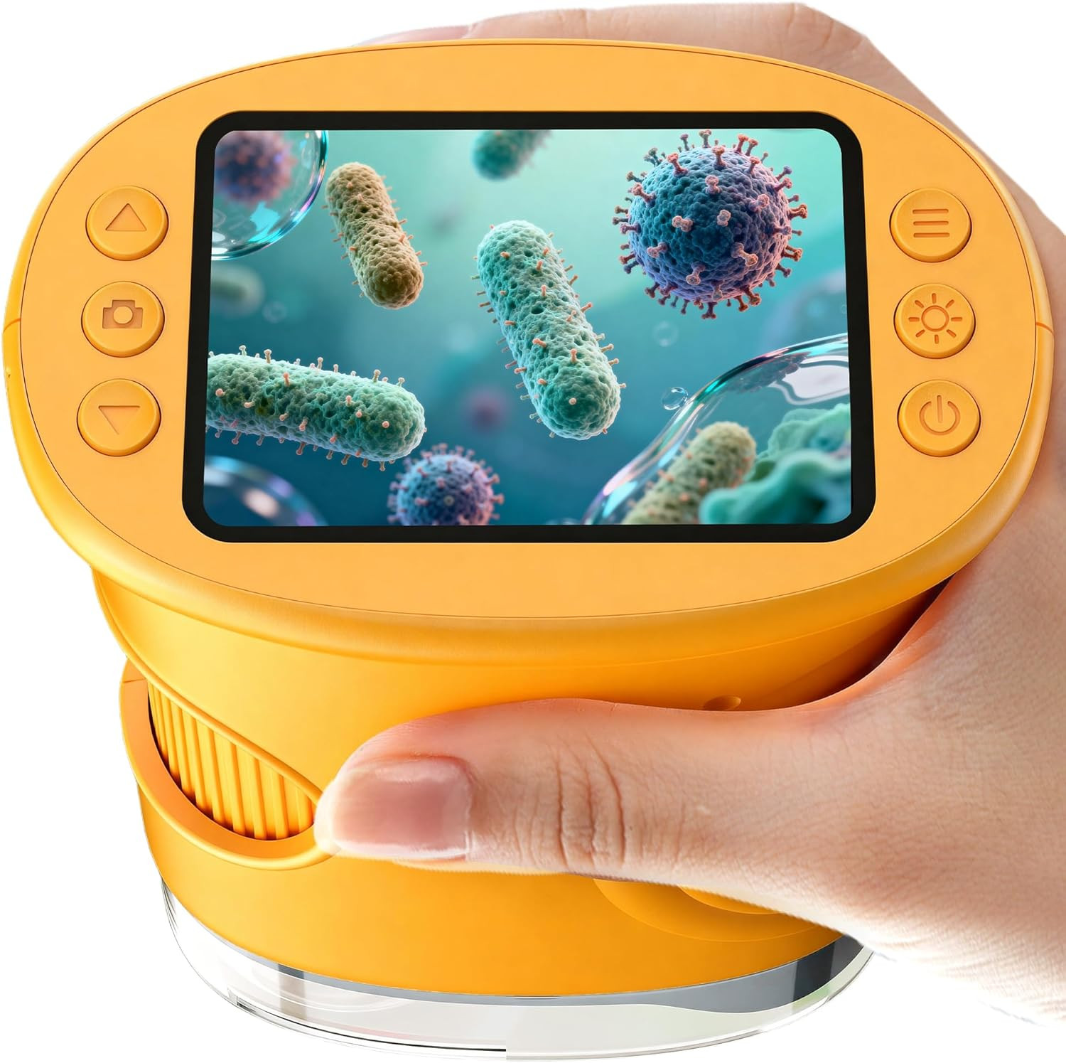 1000X Handheld Digital Microscope for Kids: Pocket Microscope with 2.0" IPS Scre