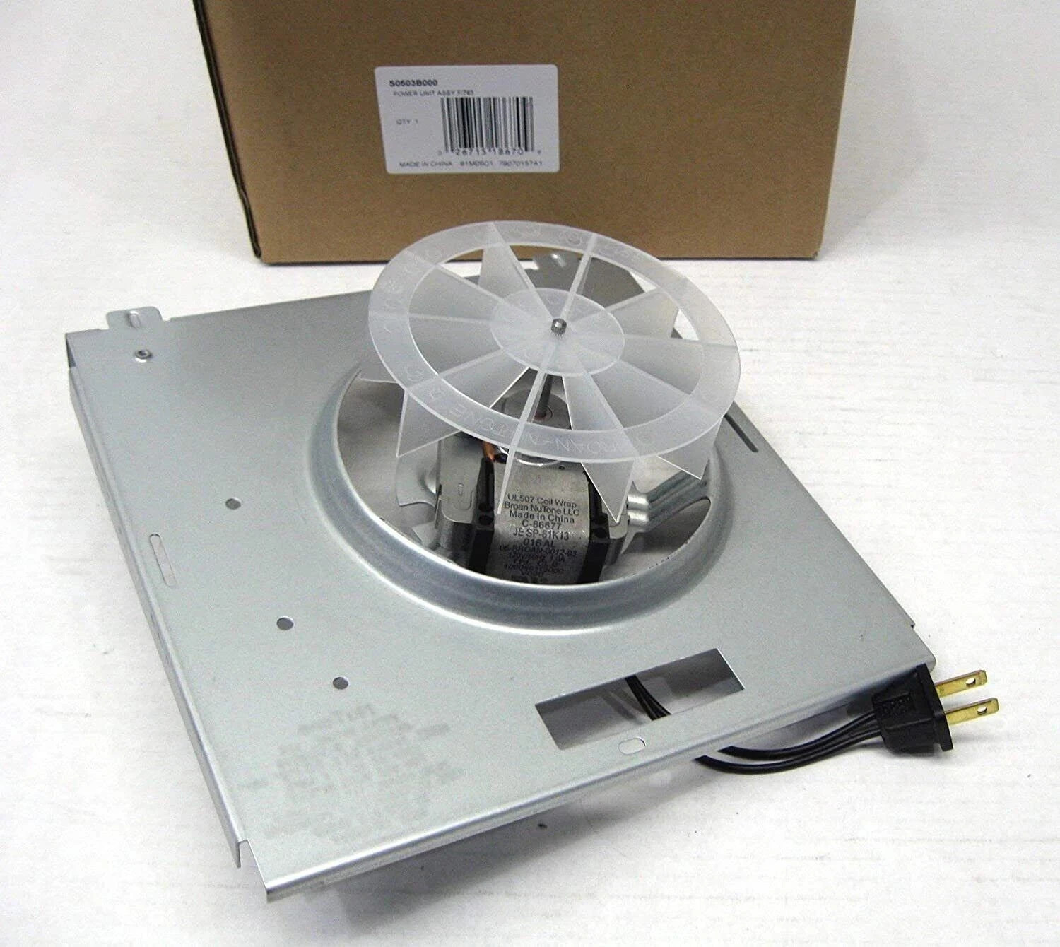 Bathroom Exhaust Fan Motor Assembly For NuTone 663l/669l 763RLN 763RL 763RLN-R01
