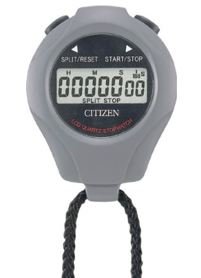CITIZEN STANDARD STOPWATCH (1/100 SECONDS) 8RDA04-008