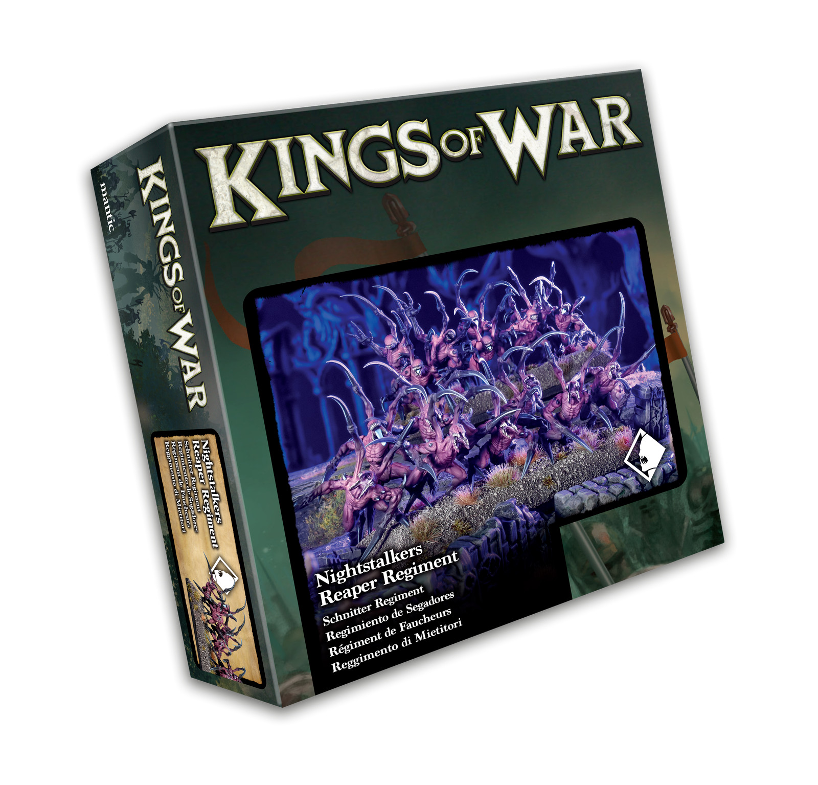 Nightstalker Reaper / Tormentor Regiment - Kings of War Mantic Demon MGKWNS306