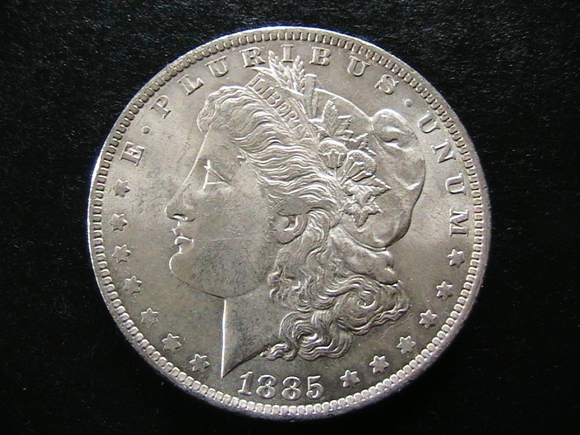 1885-0 MORGAN SILVER DOLLAR