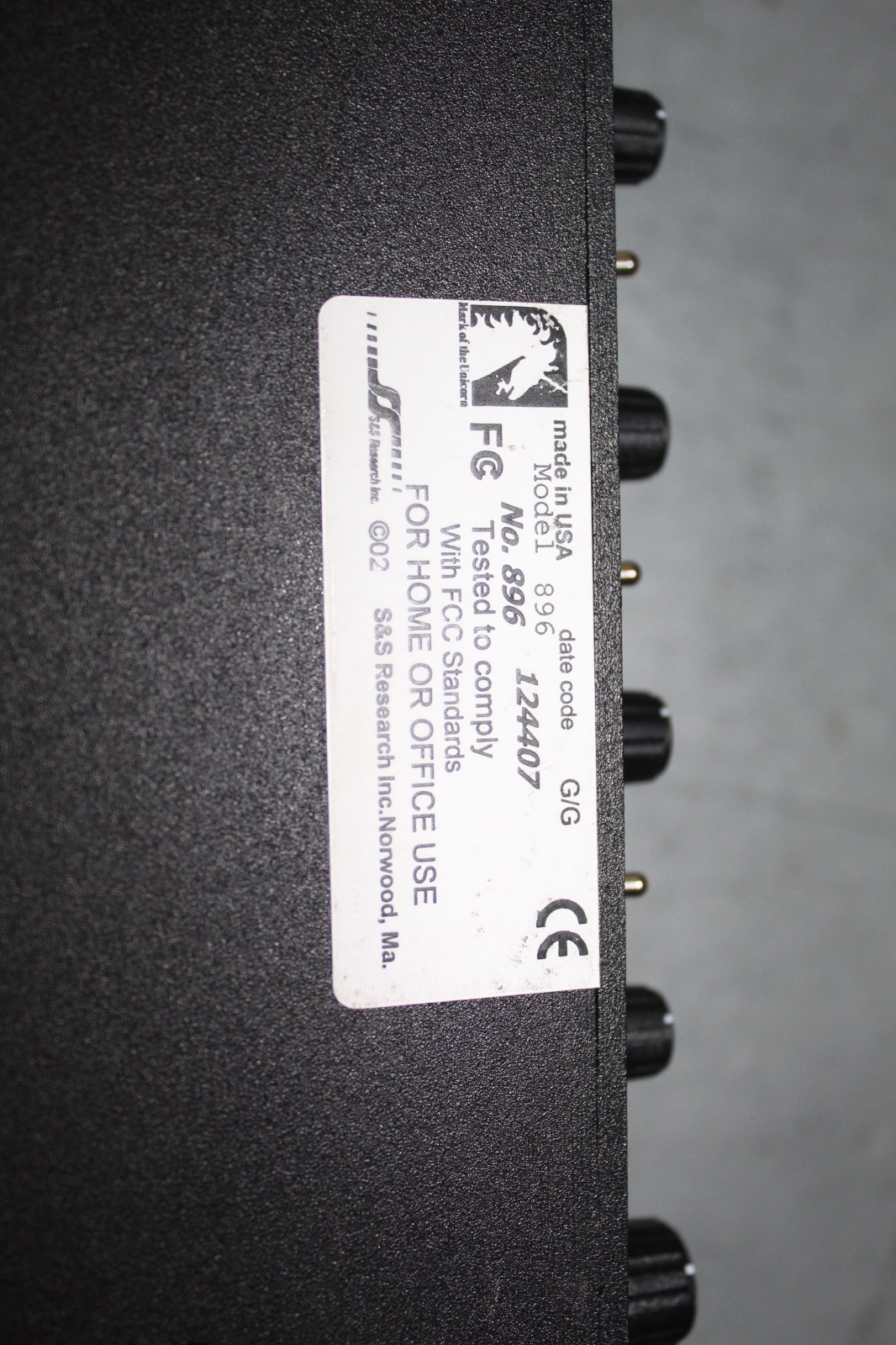MOTU 896 Original Firewire Audio Recording Interface