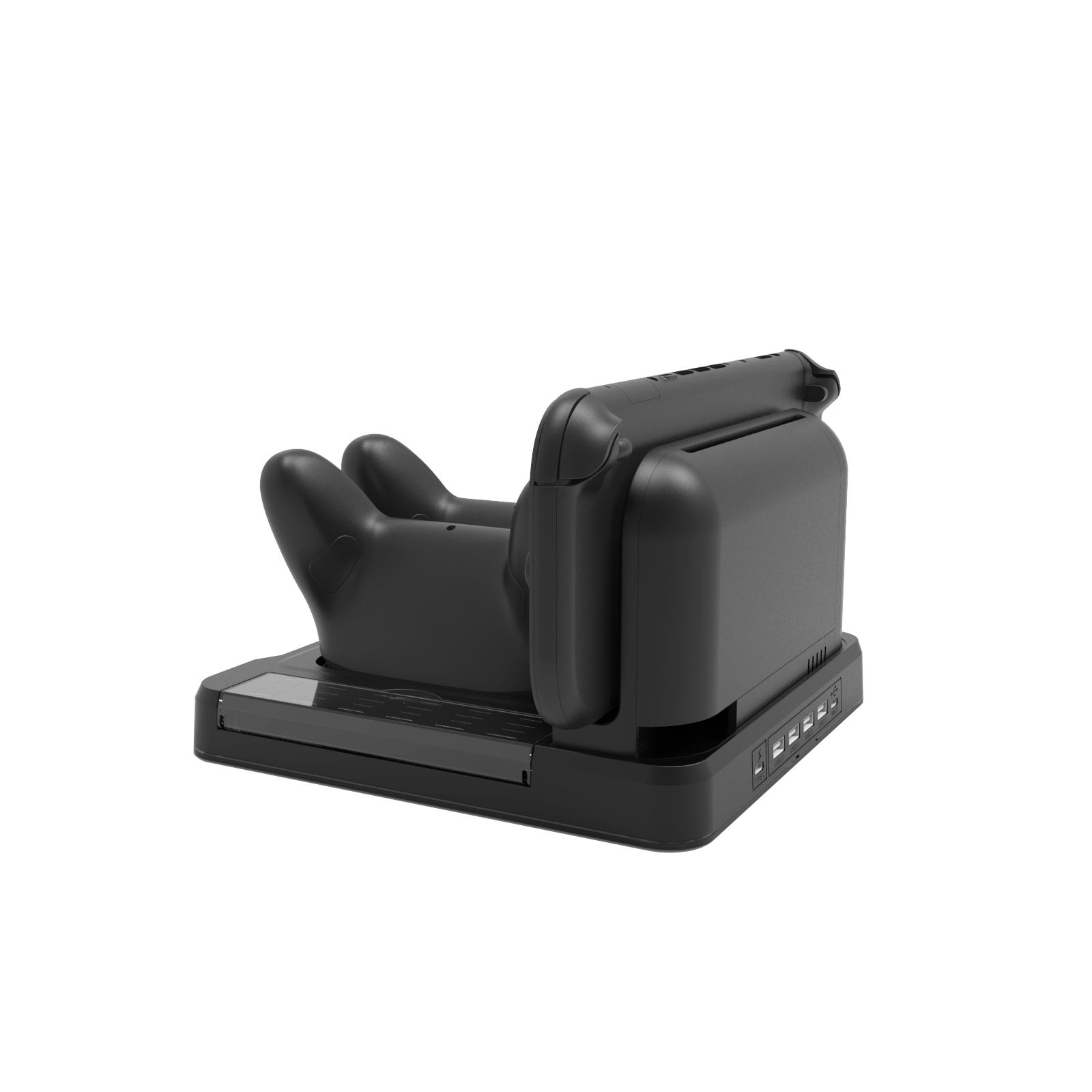 For Switch 2 pro Controller Charging Dock with RGB Lighting Console Base