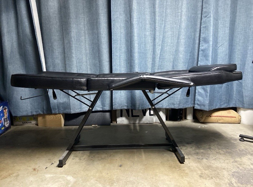 Adjustable Tattoo Massage Bed Table Chair
