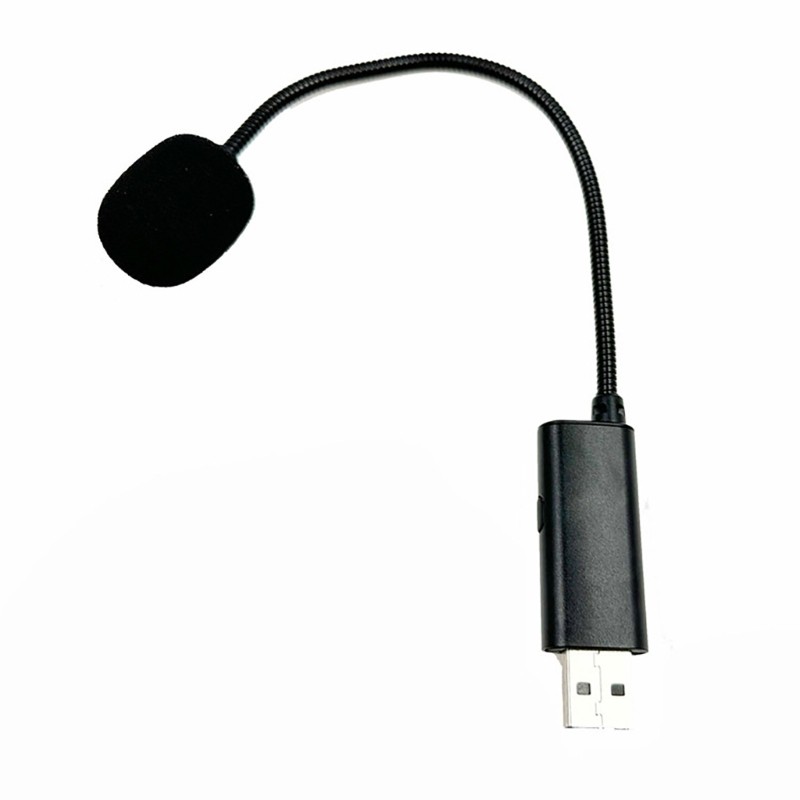 Omnidirectional Microphone 9 Hose Microphone with Switchs Support All System